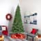 10ft. Pre-Lit White Mountain Pine & Pinecones Artificial Christmas Tree with Clear LED Lights